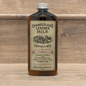 Leather Milk No.5 Leather Furniture Conditioner. For nourishing leather couch and furniture.  Stocked in Little Lusso Australia