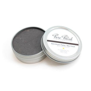 Pure Polish Wax Polish for premium leather shoe shine. Stocked by Little Lusso Australia