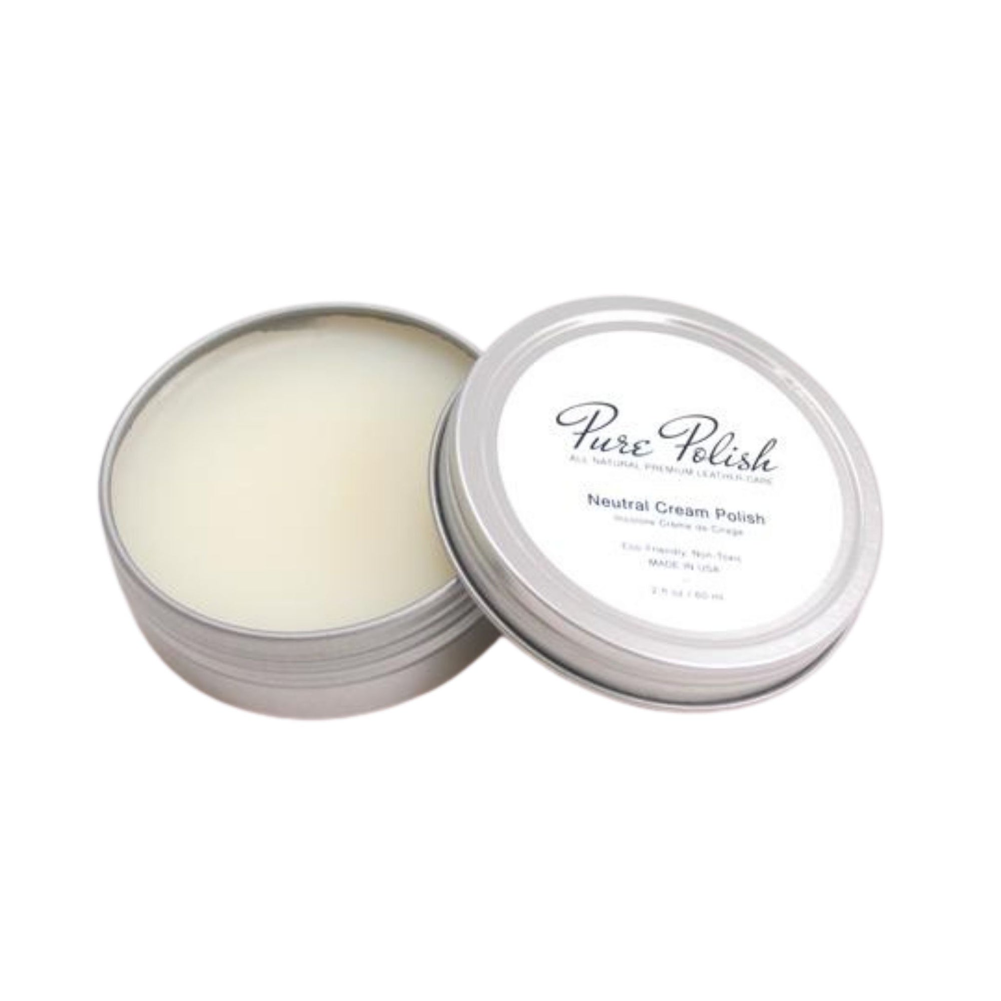 Pure Polish Cream Polish for premium leather. Stocked by Little Lusso Australia